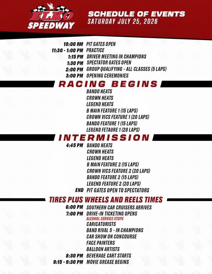 Schedule detail